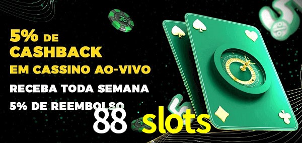 Promoções do cassino ao Vivo 88 slots